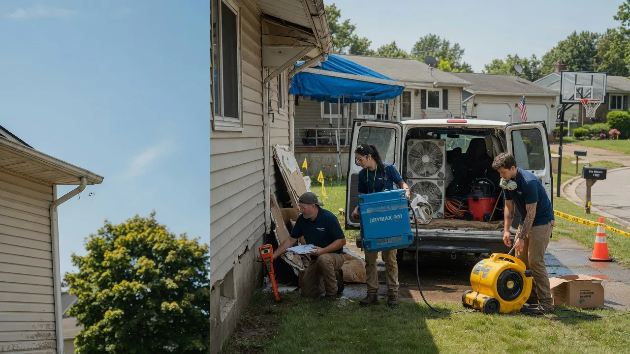 Ceiling Leak Cleanup in Jericho, VT near me