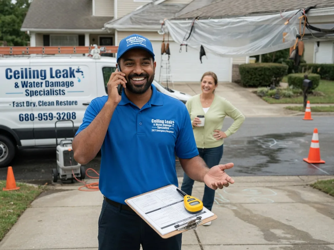 Ceiling Leak Cleanup Jericho, VT FAQs